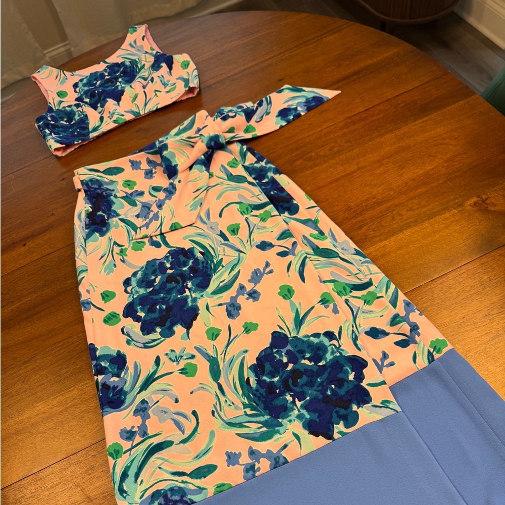 Lilly Pulitzer Crop Top & Maxi Skirt Set
